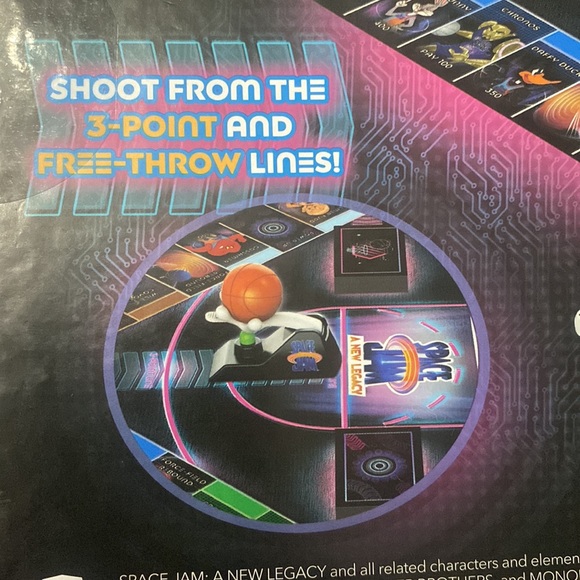 Monopoly Space Jam A New Legacy Edition Family Board Game - Picture 9 of 11